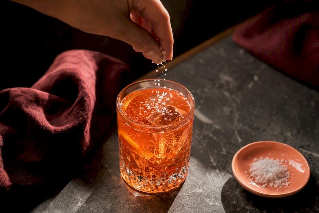 Une pincée de sel sur un spritz